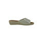 CIABATTA PATRIZIA AZZI 177 PLATINO donna
