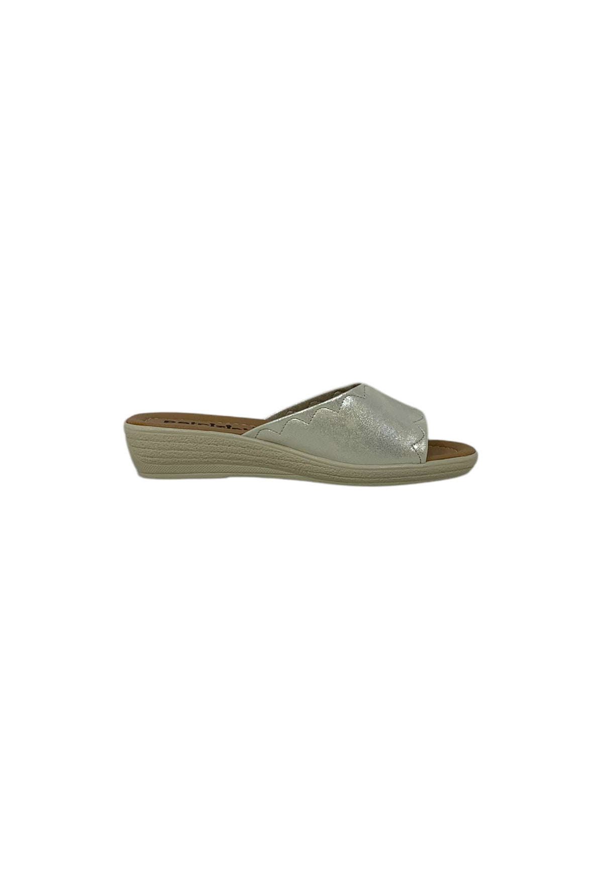 CIABATTA PATRIZIA AZZI 177 PLATINO donna