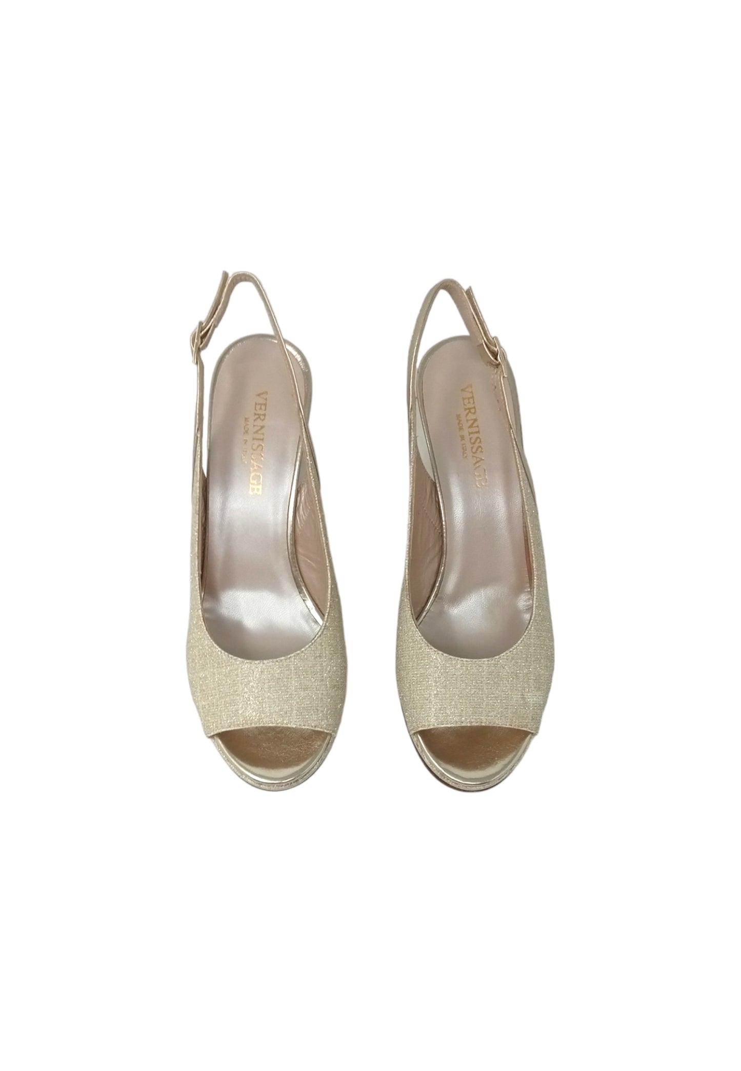 Sandalo con tacco VERNISSAGE  23660 GALASSIA PLATINO donna