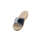 Ciabatta INBLU VR000071 BLU donna