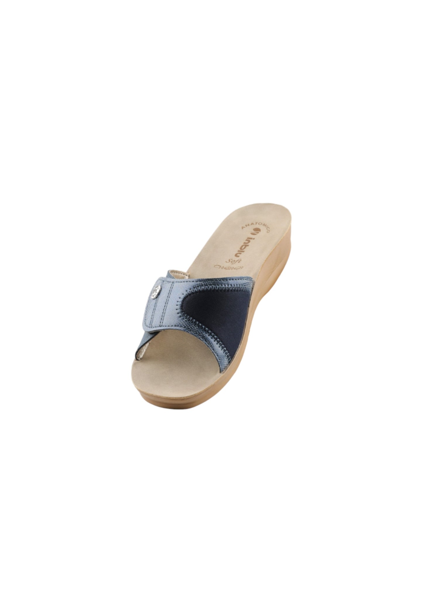 Ciabatta INBLU VR000071 BLU donna