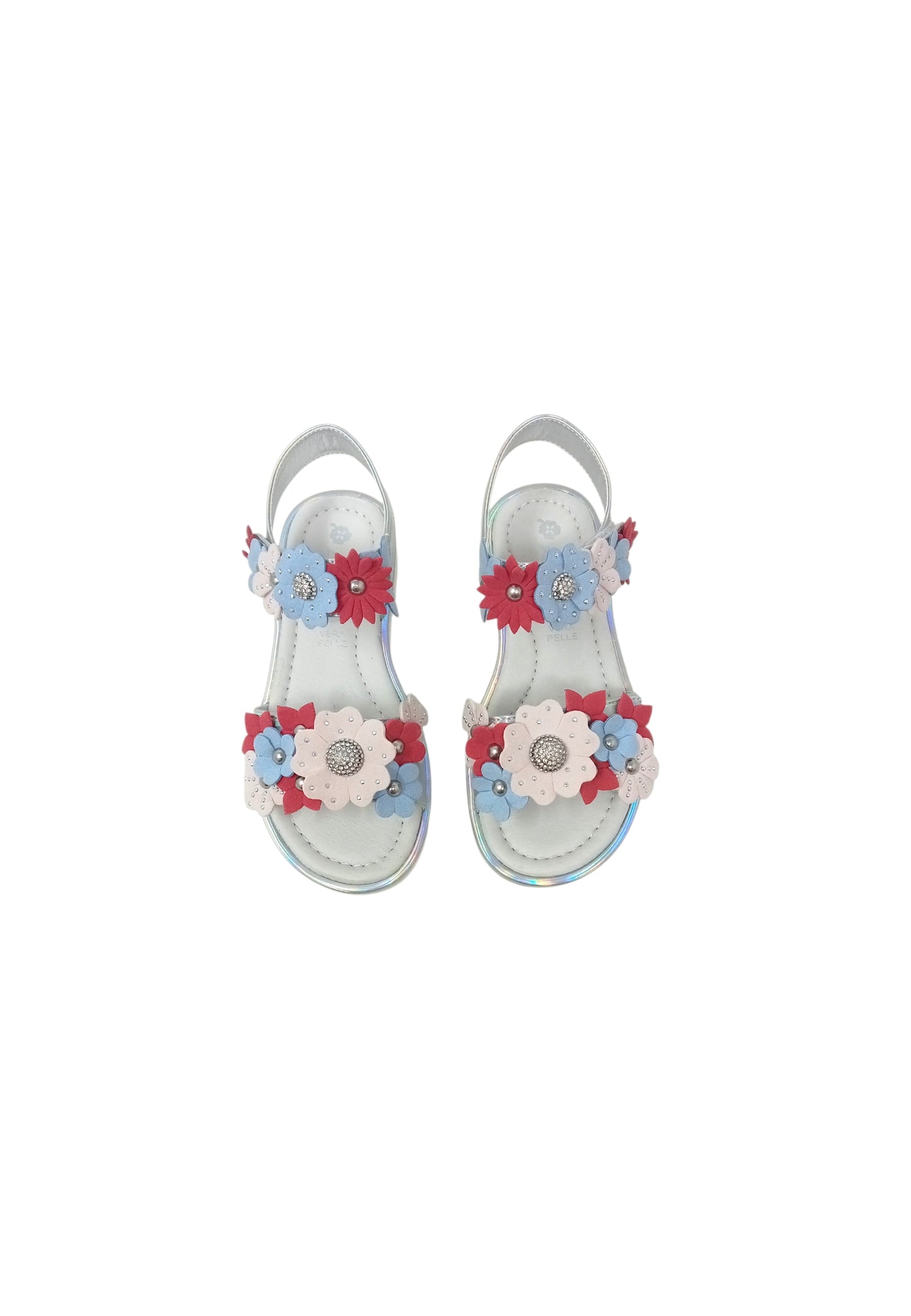 Sandali ASSO AG-17904 SILVER bambina