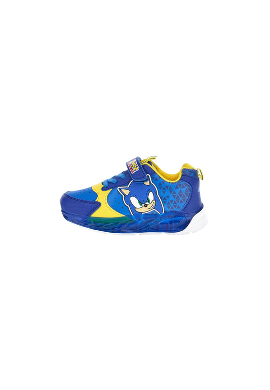 Sneaker luminose Silver Sonic N9610117S BLUE Bambino