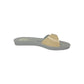Ciabatta INBLU ME000054 PLATINO donna