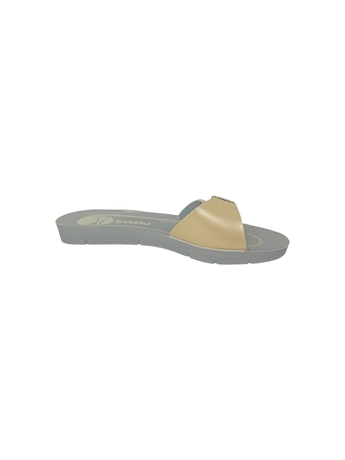 Ciabatta INBLU ME000054 PLATINO donna