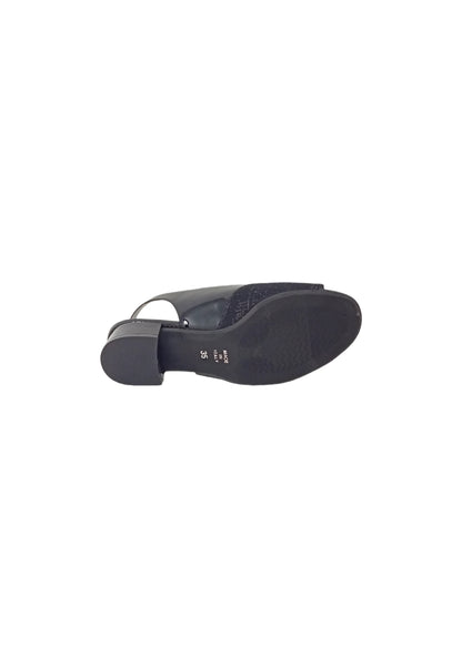 Sandali con tacco SOFFICE SOGNO 23633 GALASSIA NERO donna