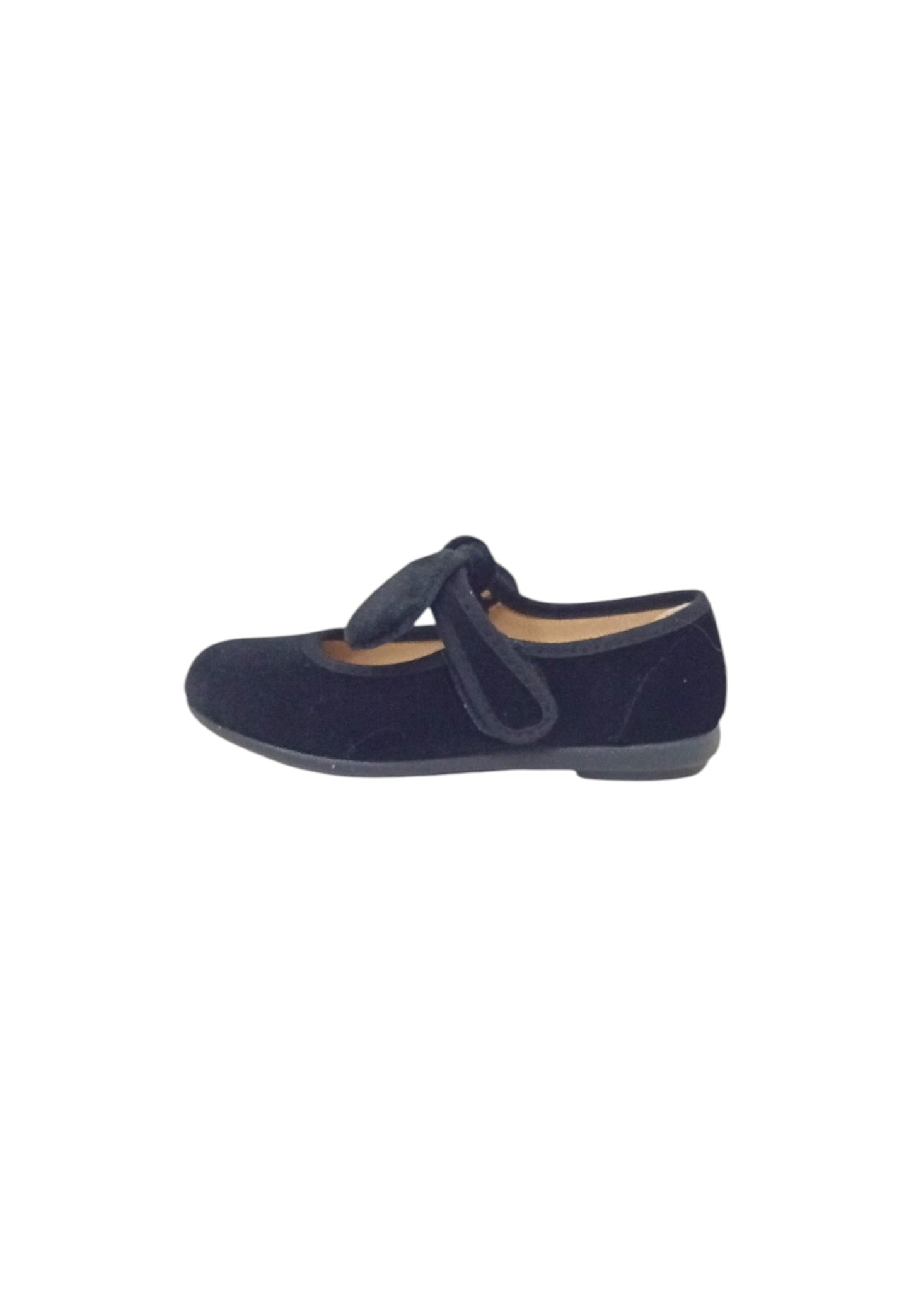 Ballerine VULLADI 6406-032 Terciopelo nero bambina