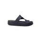 Ciabatta platform da mare in gomma CROCS 210834-001 donna