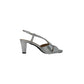 Sandalo col tacco JOEL A540 LIZ FIL ARGENTO donna