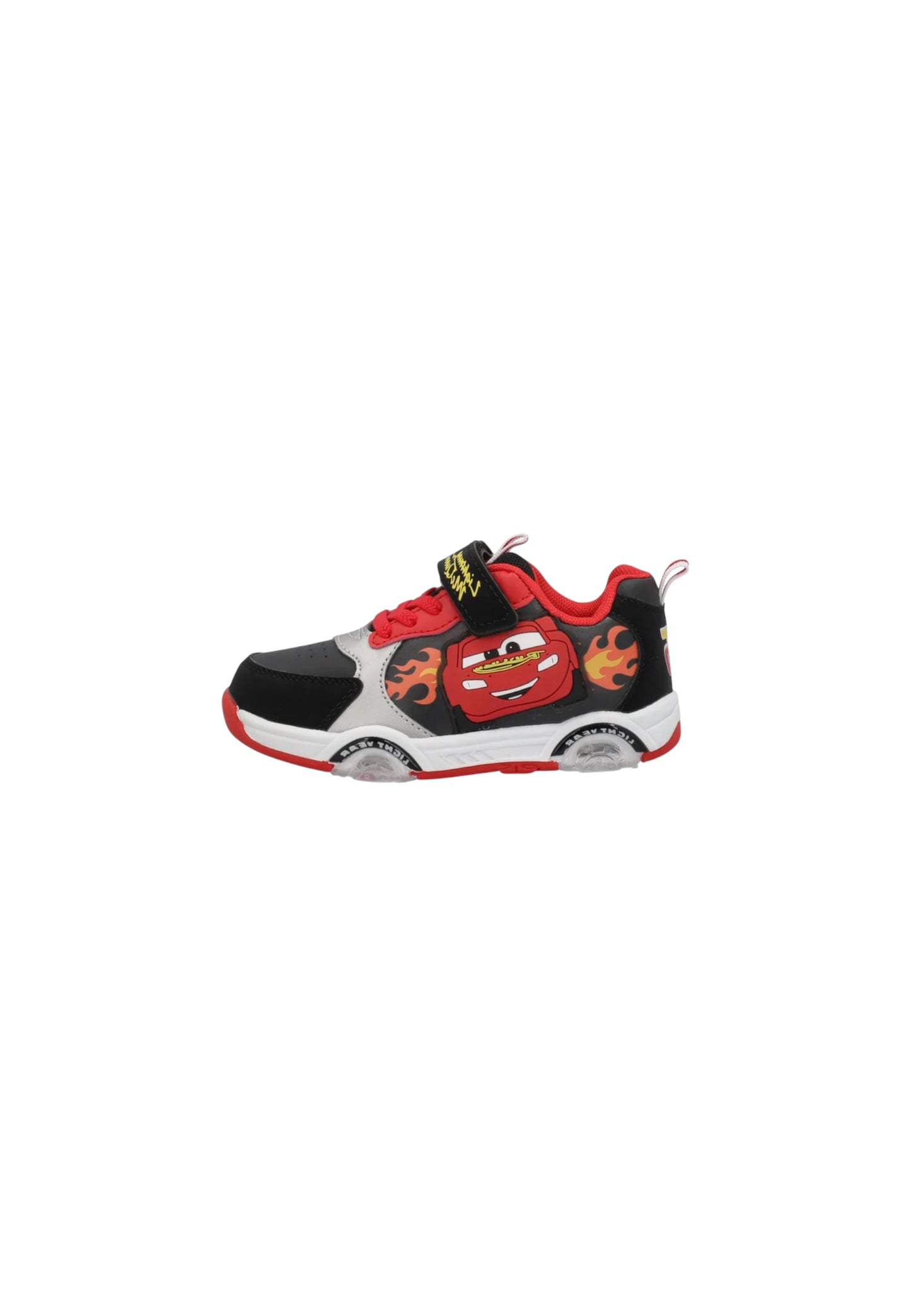 Sneaker luminose Silver Cars D5010239S BLACK Bambino