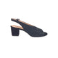 Sandali con tacco SOFFICE SOGNO 23700 NERO donna