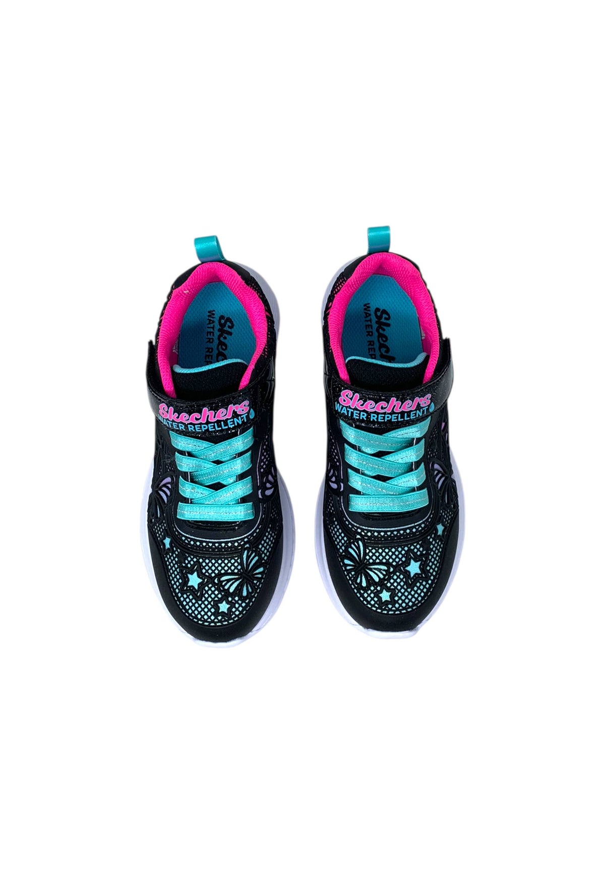 Sneakers Skechers Jumpsters 2.0 - Butterfly flush 303380L/BKMT bambina