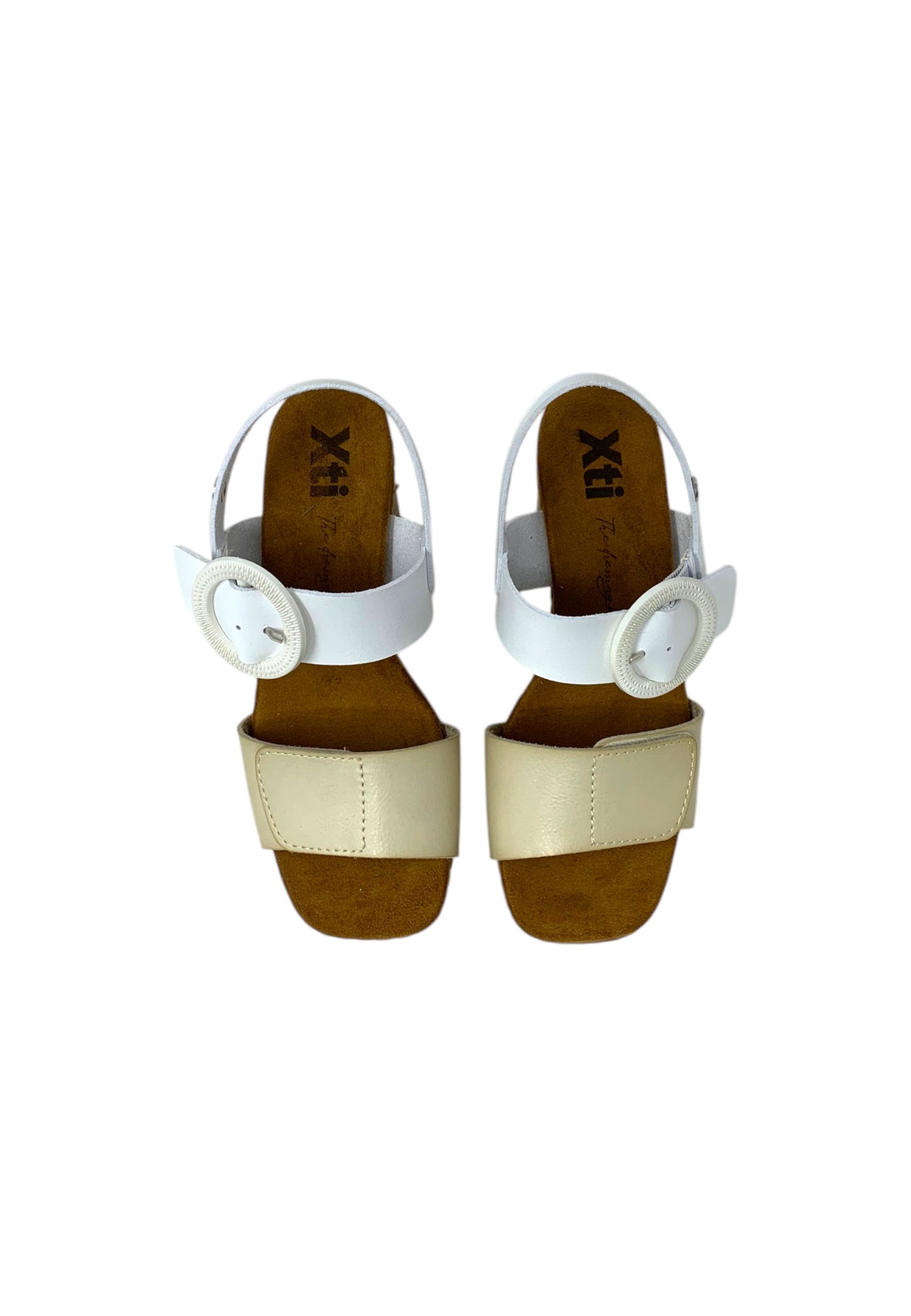 Sandali con tacco XTI 144088 blanco donna
