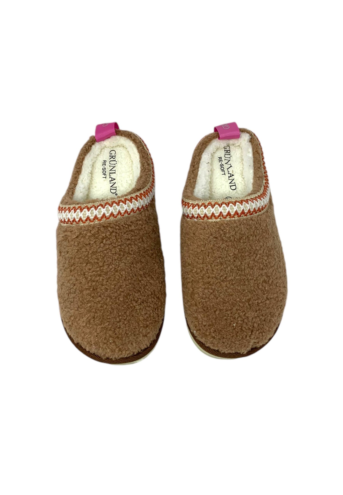 Pantofola GRUNLAND KANT CI2476-I4 CUOIO Donna