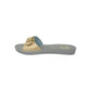 Ciabatta INBLU ME000054 PLATINO donna