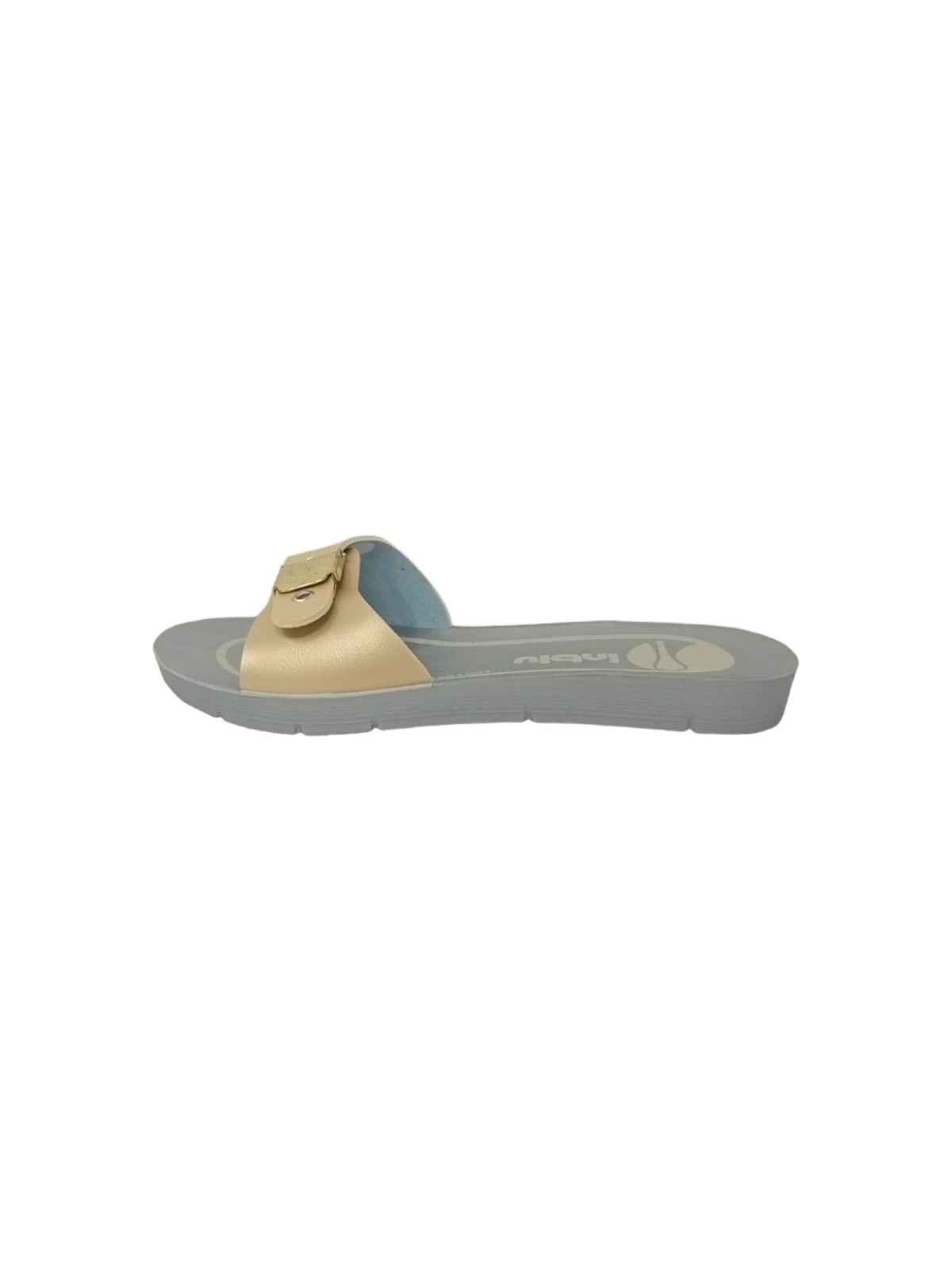 Ciabatta INBLU ME000054 PLATINO donna