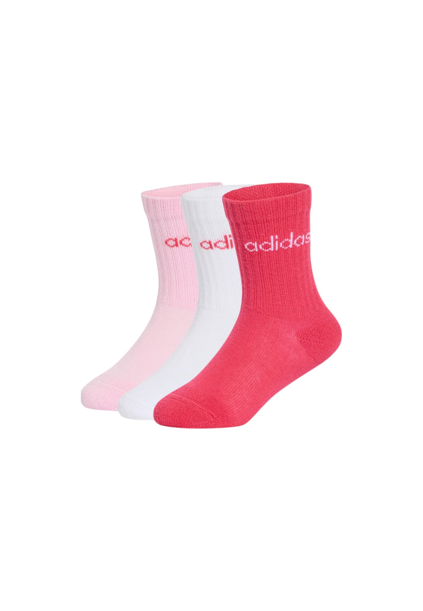 Calzini Adidas Lin Kids CRW 3P KQ9236 Bambina
