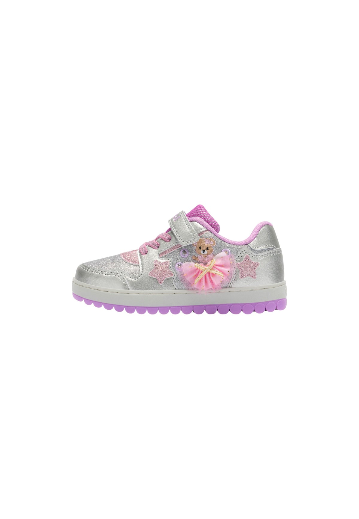 Sneakers Lelli Kelly "Mille stelle" LKAL5710 ARGENTO SCURO Bambina