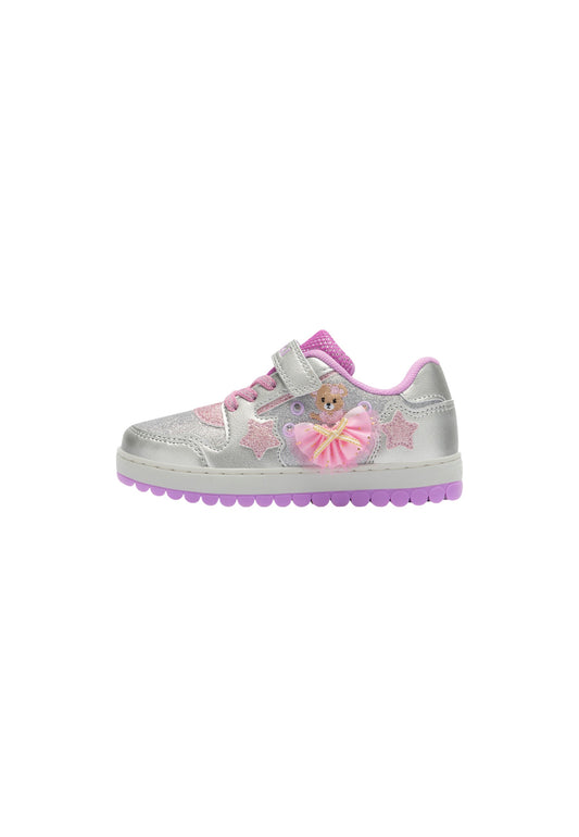 Sneakers Lelli Kelly "Mille stelle" LKAL5710 ARGENTO SCURO Bambina
