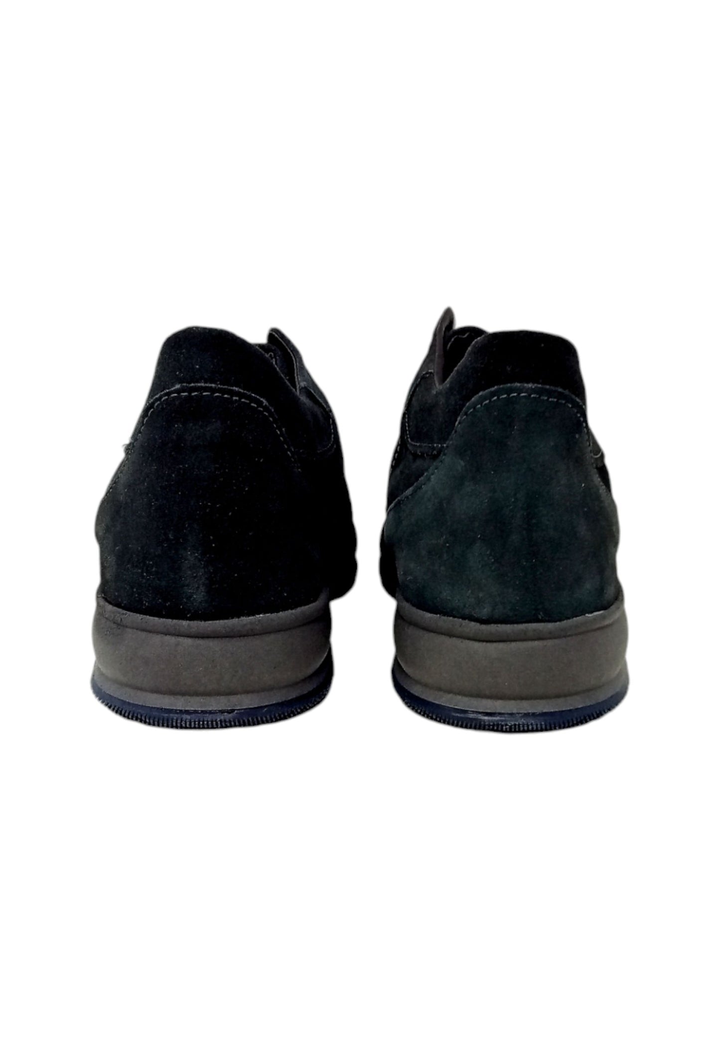 Italia Leone Sneaker grigio scuro camoscio 7002 uomo