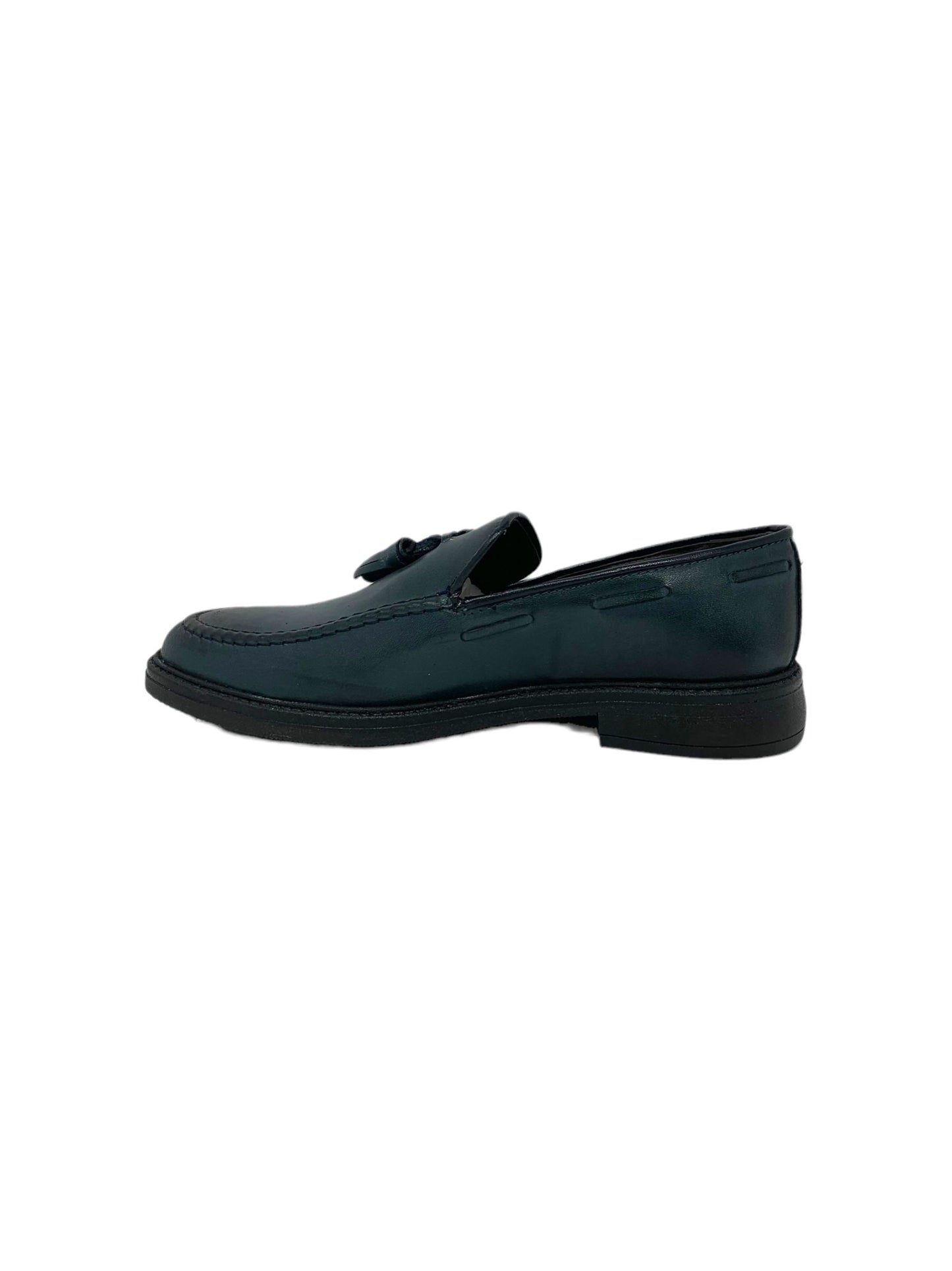Mocassino BKS 0489 PELLE BLU uomo