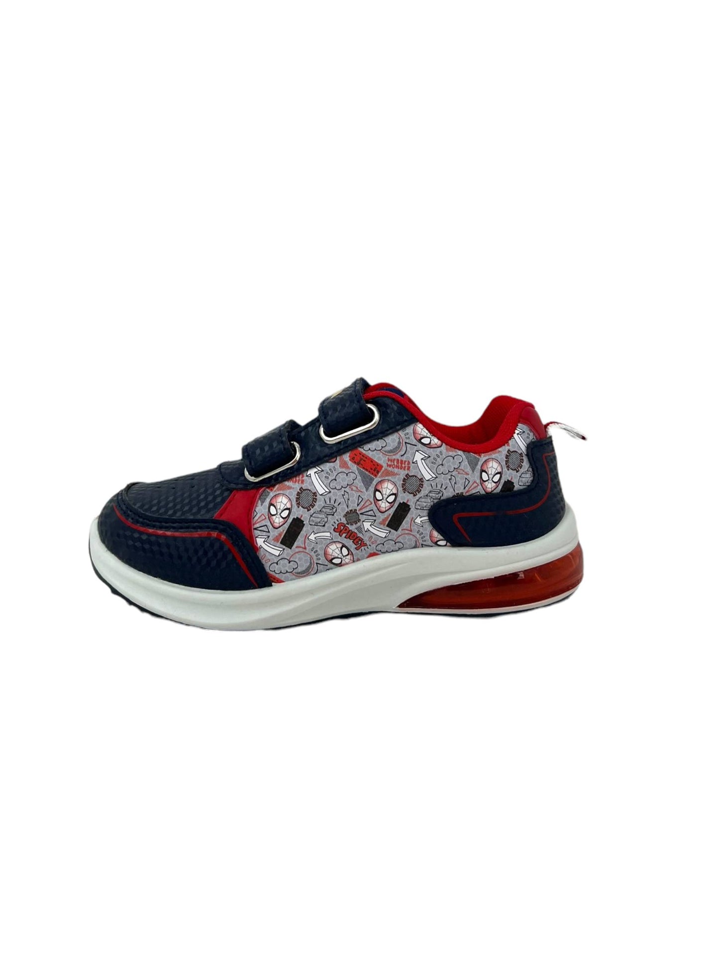 Scarpa da passeggio con luci Spiderman R1310291S NVY BAMBINO