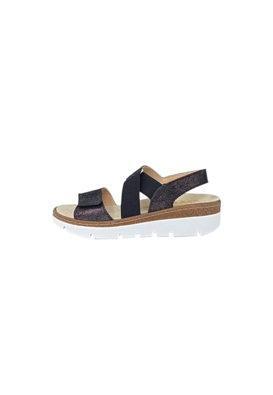 Sandali Linea comoda STILE DI VITA 8676 NERO Donna