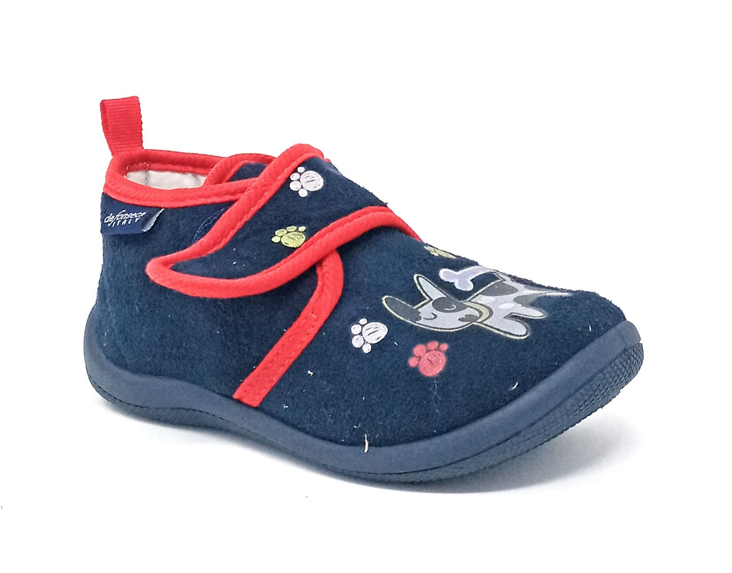 Pantofola Chiusa DE FONSECA DE.PESCARA U748 BLU Bambino