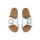 Ciabatta INBLU PK000036 BIANCO donna