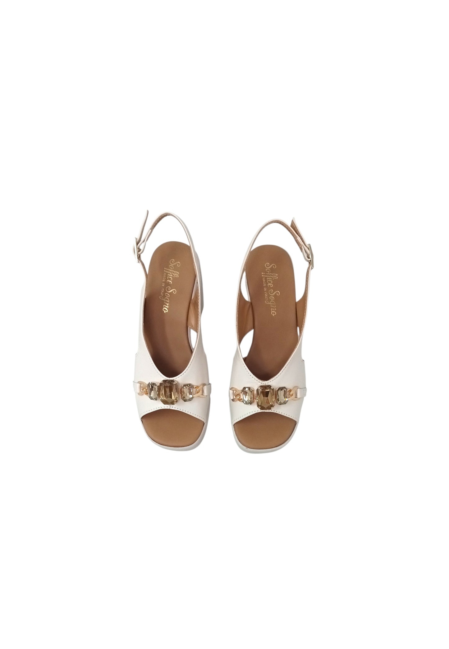 Sandali con tacco SOFFICE SOGNO E6PL85G2 BURRO donna