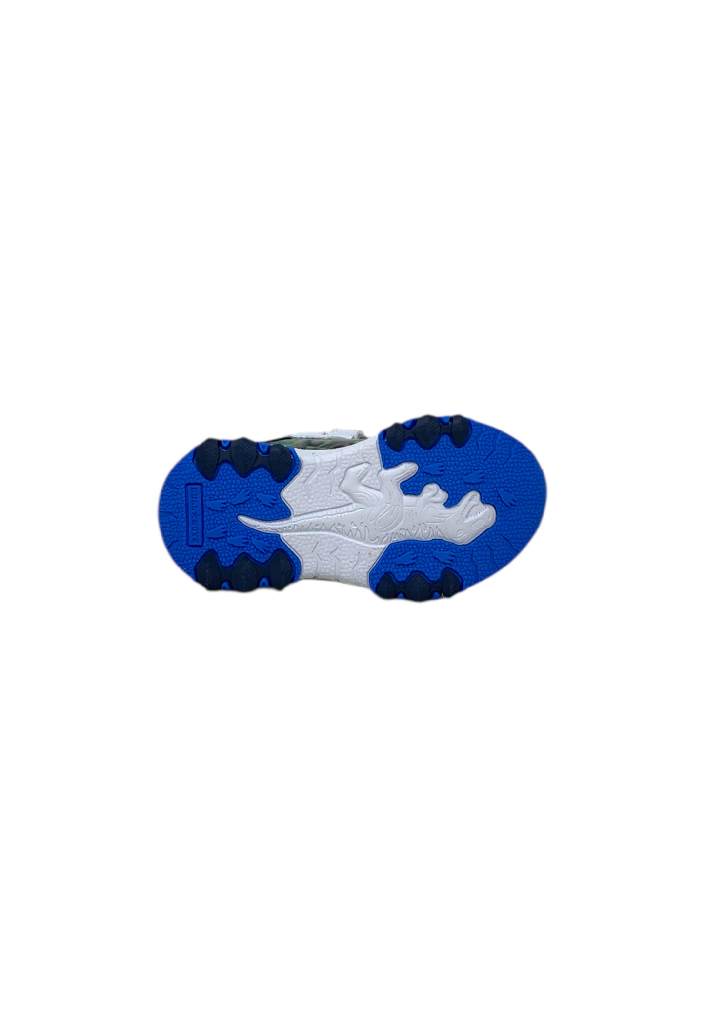 Sneakers luminose Bull Boys SPINOSAURO DNAA5286 BIANCO/BLU Bambino