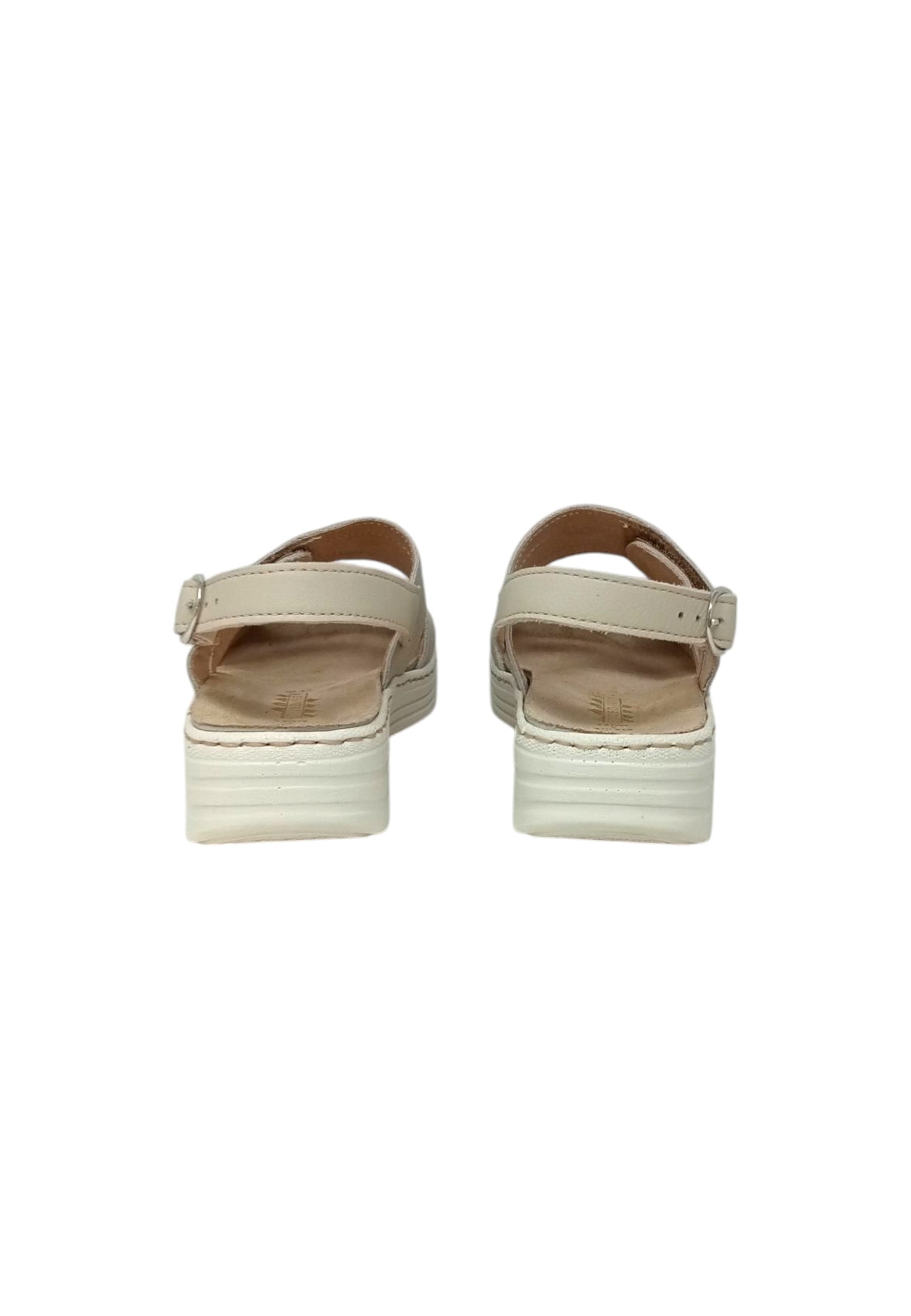 Sandali Linea comoda STILE DI VITA 8670 Panna Donna