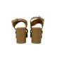 Sandali con tacco REPO 57273-E5 BEIGE donna