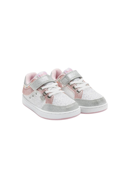 Sneakers LELLI KELLY Frangetta Mix LKAL8054 BIANCO/ARGENTO Bambina
