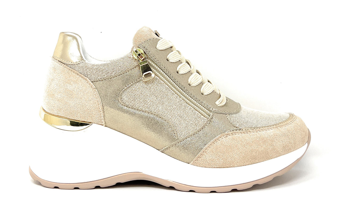 Scarpa da passeggio InBlu IN000285 PLATINO Donna