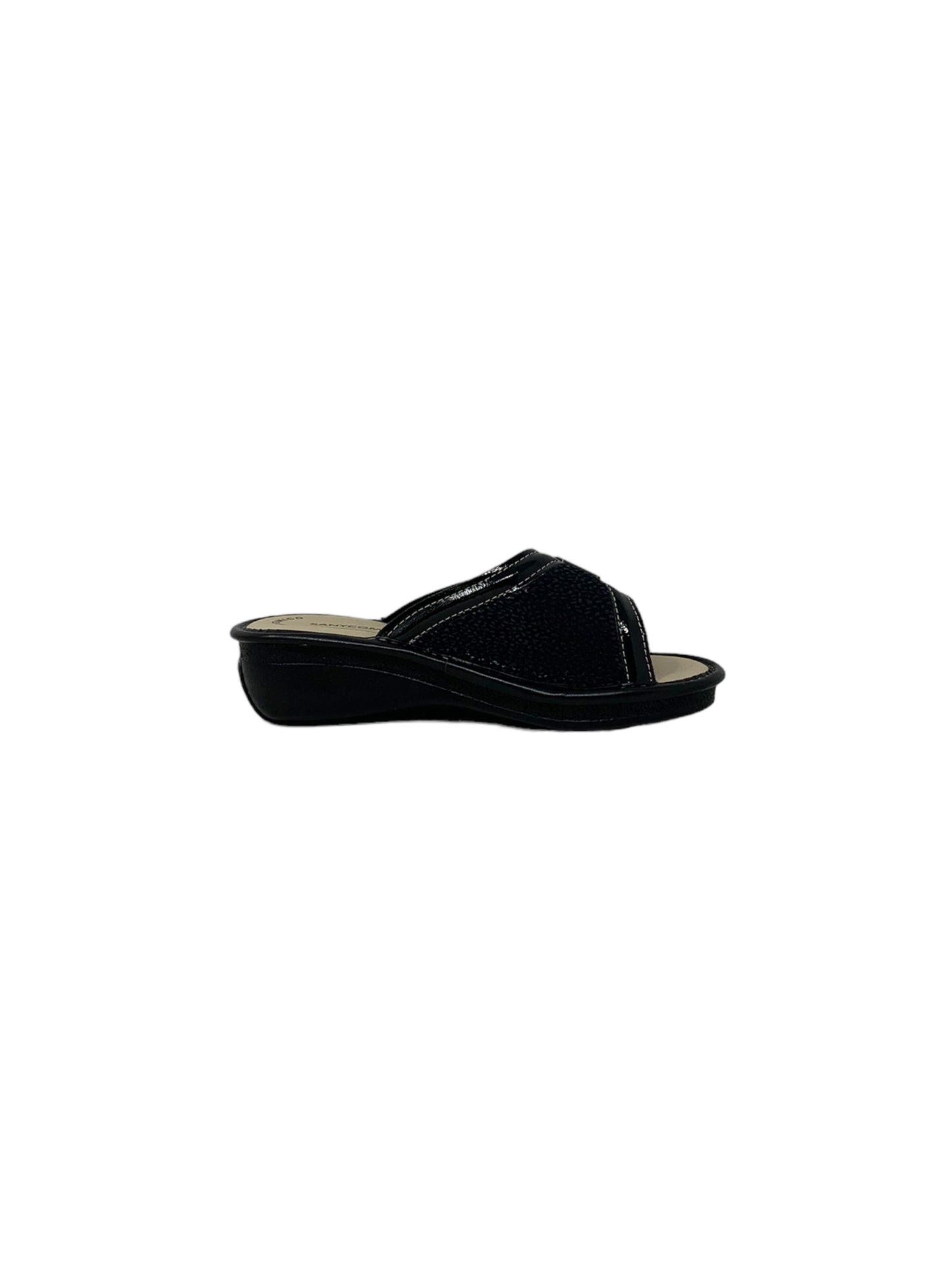 CIABATTA SANYCOM  70 NERO DONNA