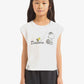Diadora JU T-shirt ss PEANUTS 502.181673 01 20002 Bambina