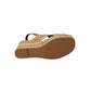Sandali con zeppa XTI 143821 TAUPE donna