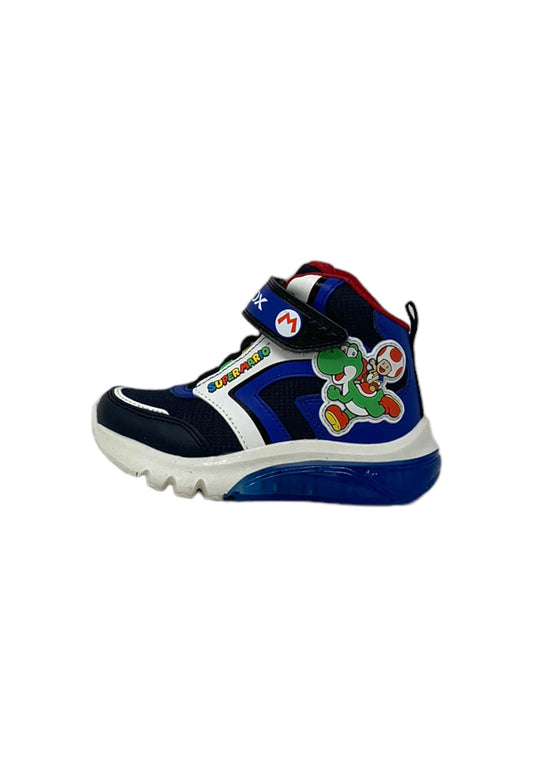 Sneakers mid-cut con luci Geox J. CIBERDRON SuperMario J46LBJ054FU C4226 Bambino