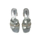 Sandalo  KISS KRISS G38 ARGENTO donna