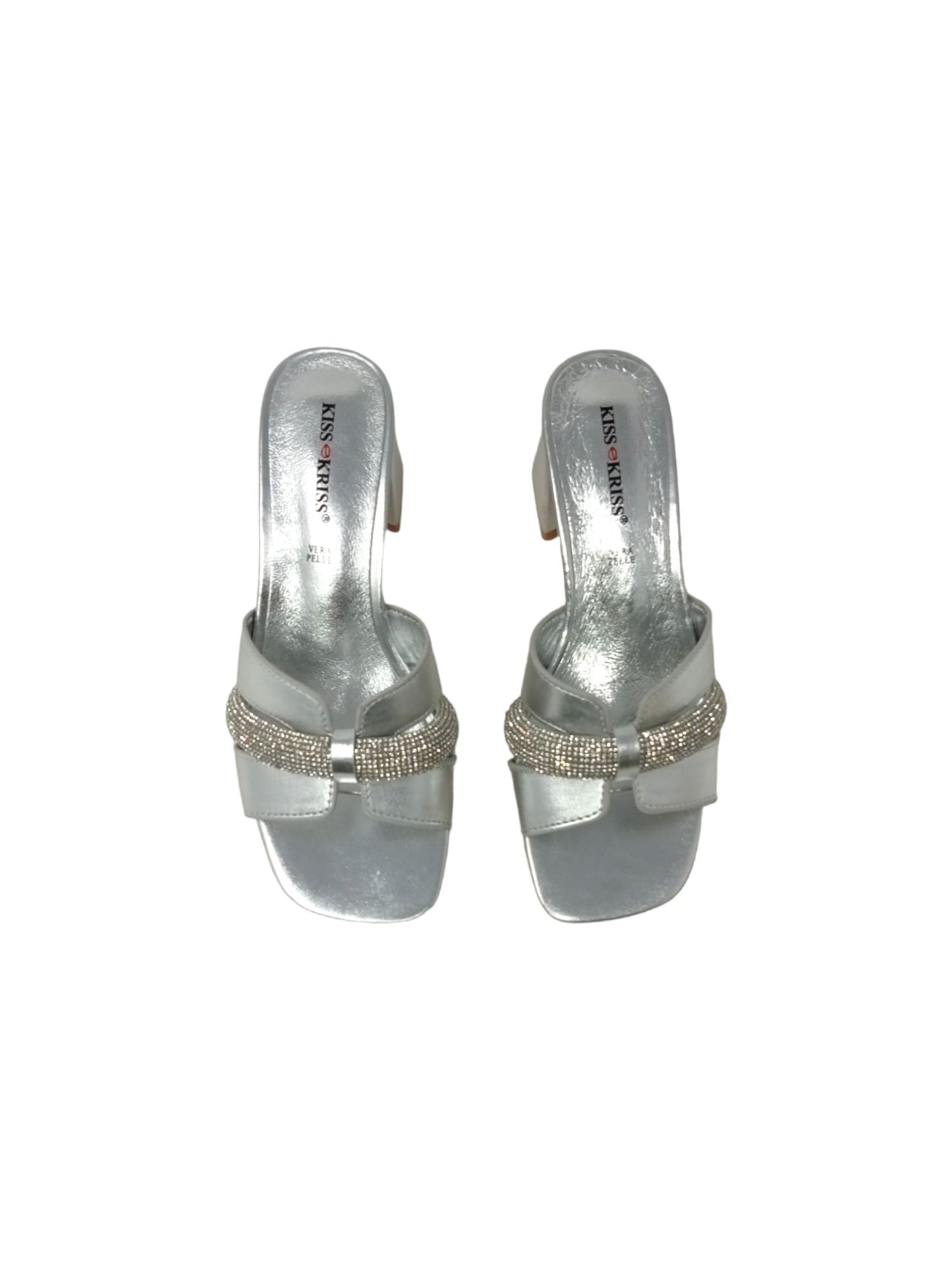 Sandalo  KISS KRISS G38 ARGENTO donna