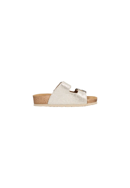 Ciabatta INBLU NM000043 BIANCO donna