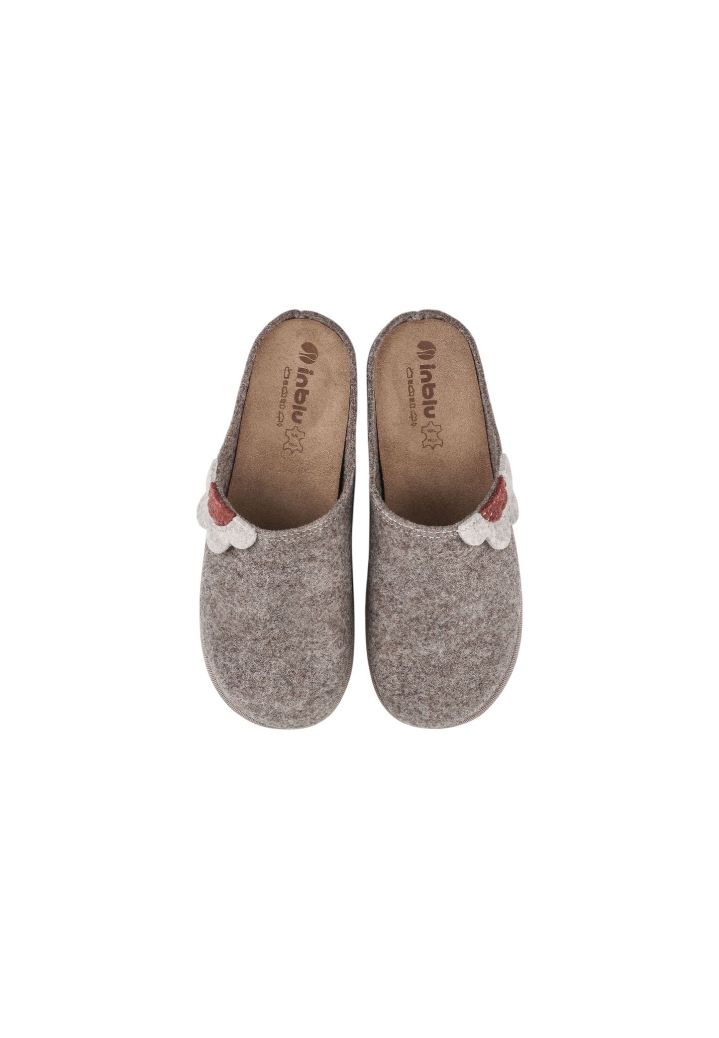 Pantofola INBLU CS000043 TORTORA donna