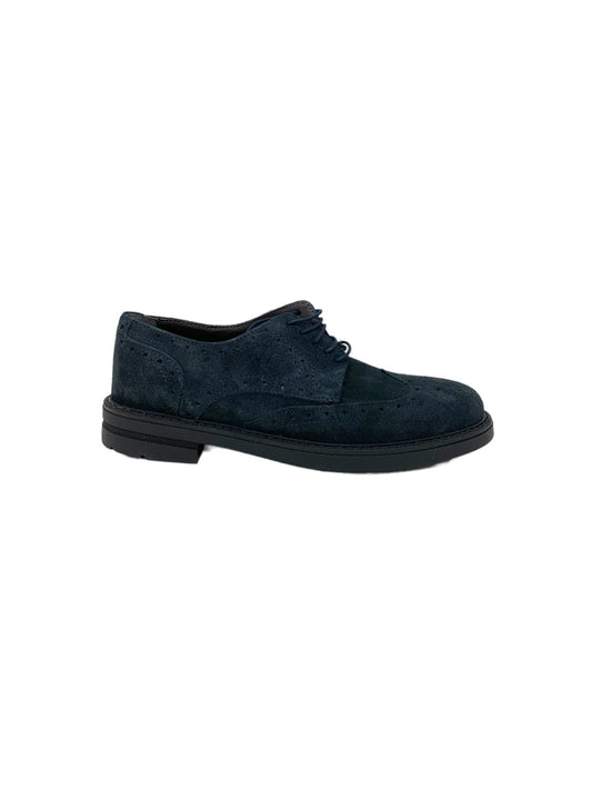 Scarpa modello francesina BKS 0803 BLU uomo