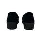 Mocassino comfort 9191 VELOUR NERO donna