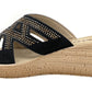 Ciabatta da passeggio INBLU GM000041 NERO donna