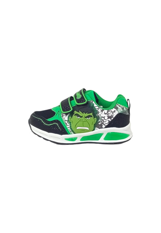 Sneaker con luci Silver Hulk R1010181S BLACK Bambino