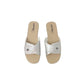 CIABATTA PATRIZIA AZZI 171 PLATINO donna