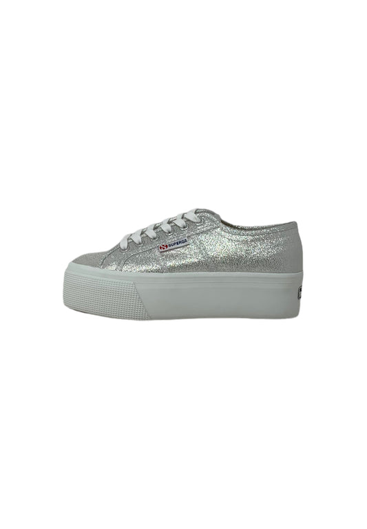 Sneaker SUPERGA 2790 LAME S61174W 031 GREY SILVER Donna