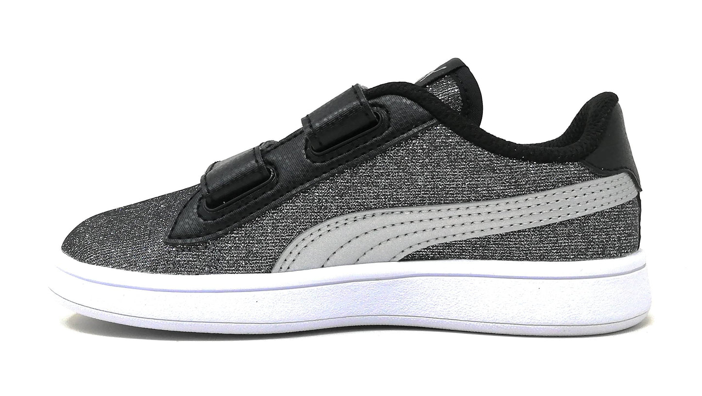 Scarpa da ginnastica PUMA SMASH V2 GLITZ GLAMV PS 367378 04 Bambina